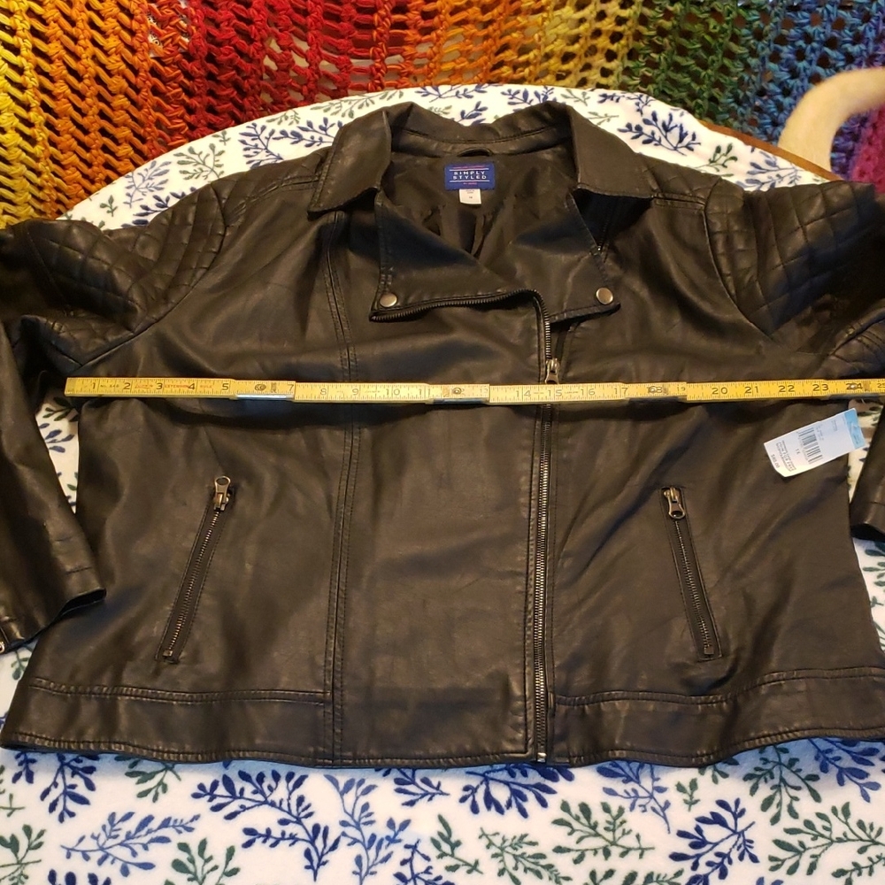 Sears Simply Styled Black Jacket